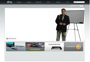 SlingMedia Hompage